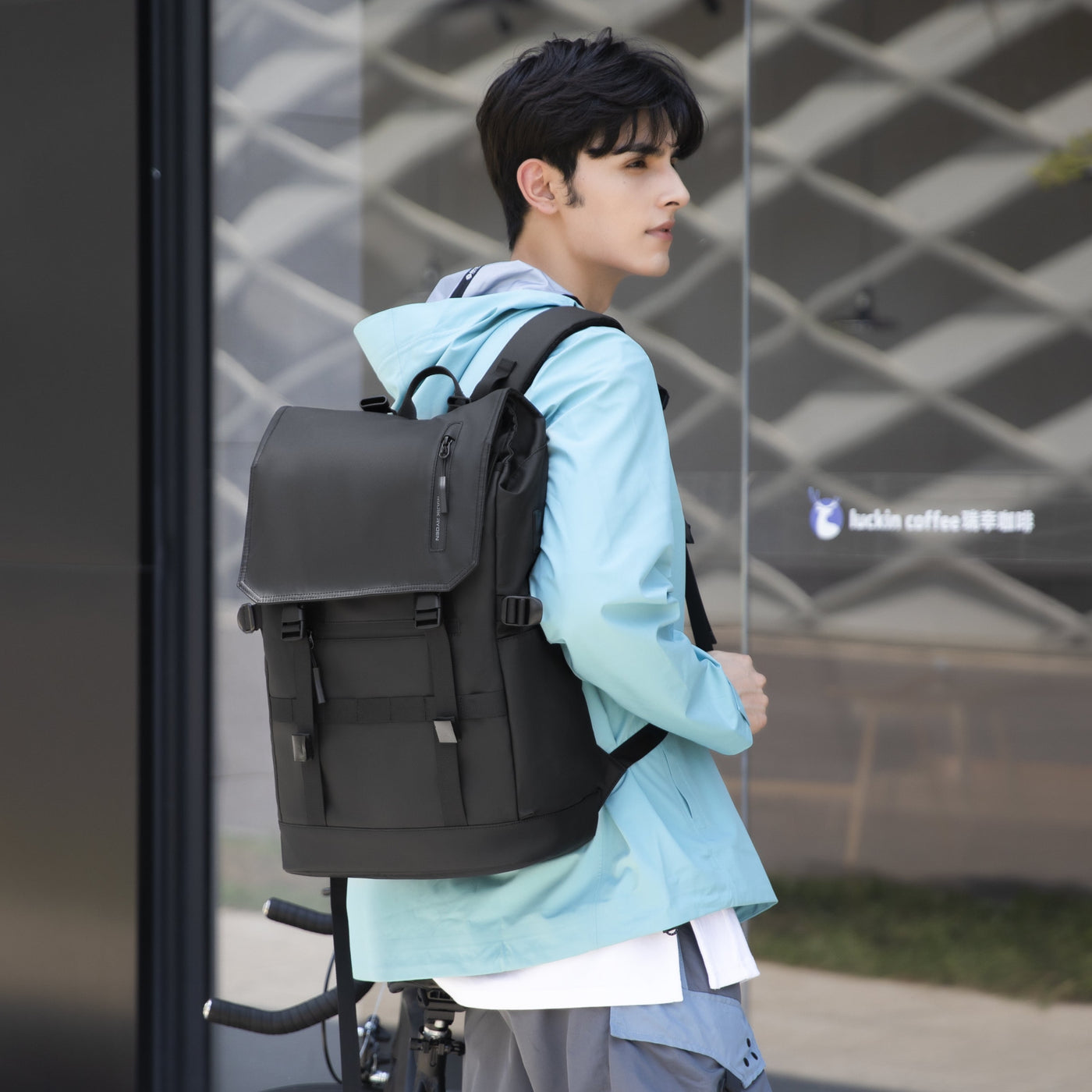 Mark Ryden Black Daily and office use laptop backpack