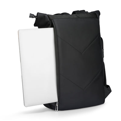 Mark RYDEN Steer usb charging laptop backpack with expandable feature