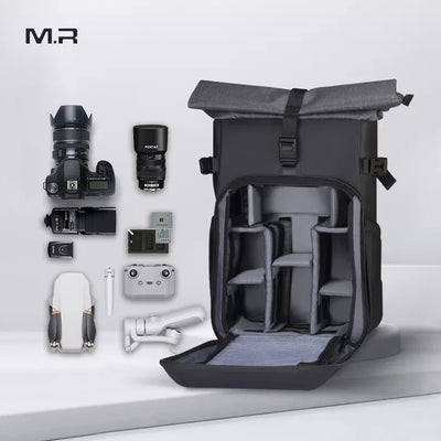 Mark ryden aspect expandable camera bag with customs dividers 