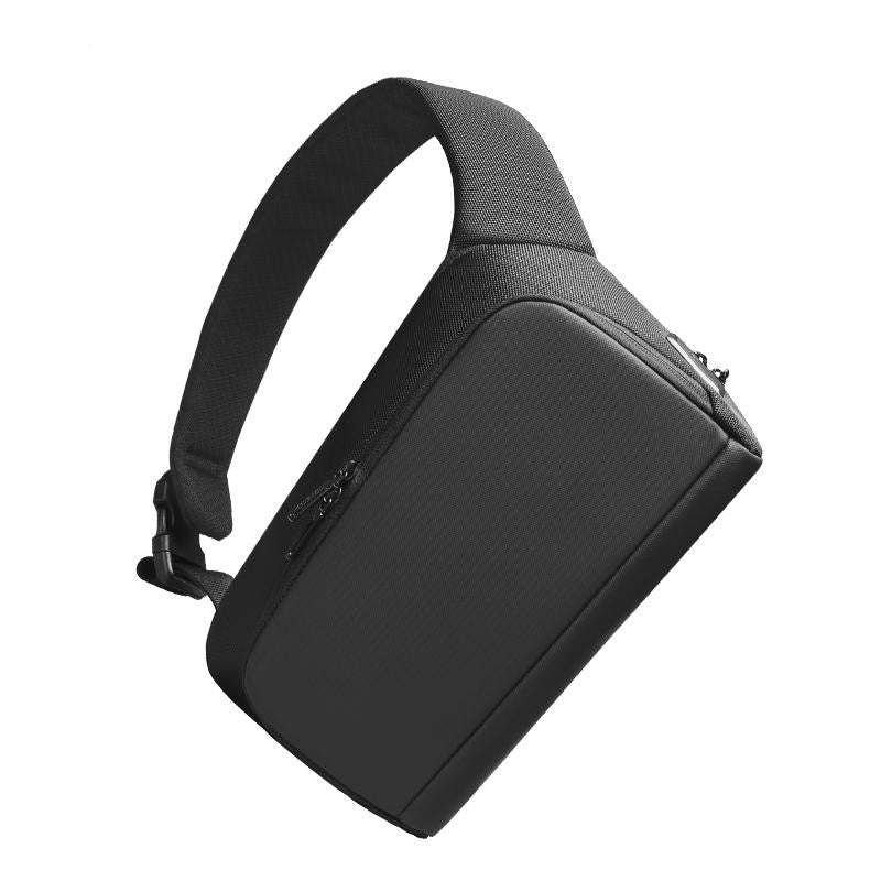 Mark Ryden Solo Black USB & Micro Charging crossbody style sling bag