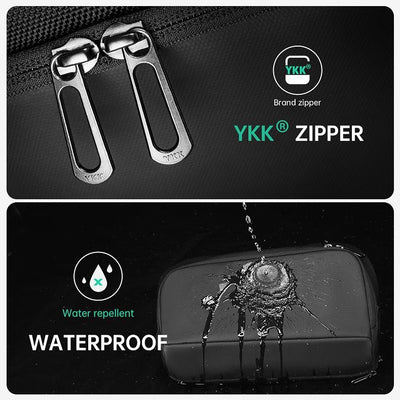 Mark Ryden Solo Black USB & Micro Charging crossbody style sling bag
