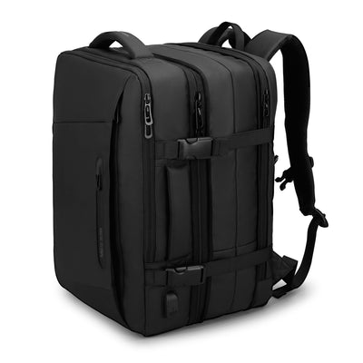 Expanded view of Mark Ryden Infinity XL Rain usb charging business / travel backpack with rain cloak. 