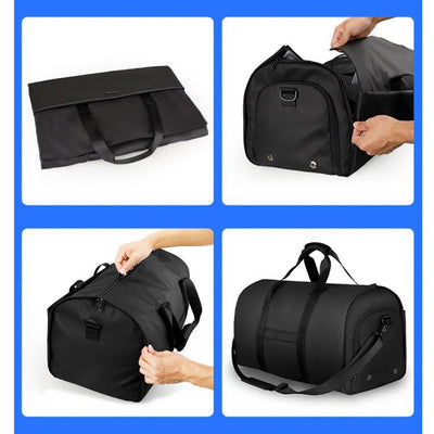 Features of Mark Ryden Marshal waterproof travel bag. 